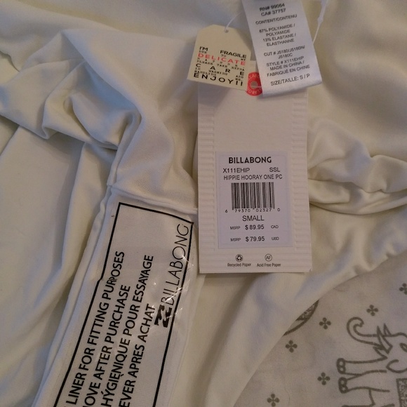 billabong crochet one piece small - Picture 5 of 5